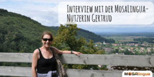 Englisch 50 plus: ein Interview mit der MosaLingua-Nutzerin Gertrud