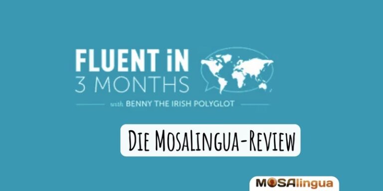 MosaLingua-Review von Fluent in 3 Months