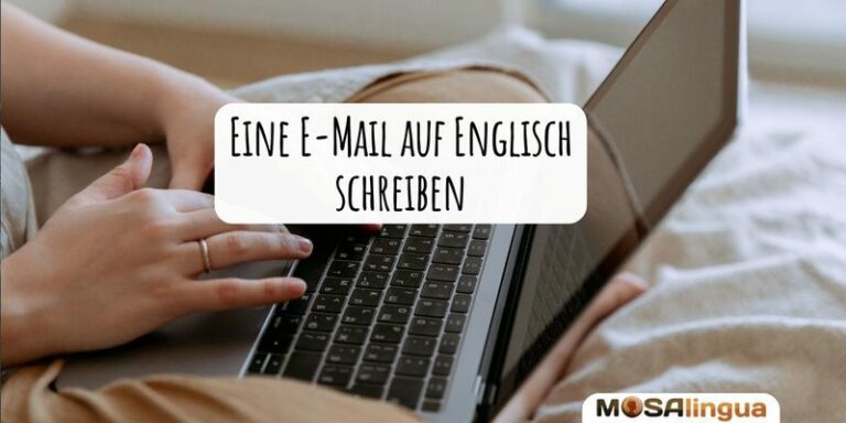 E-Mail auf Englisch