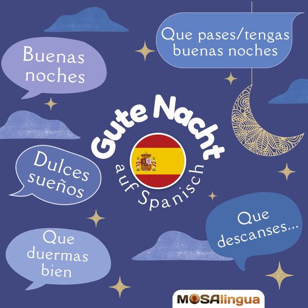 Gute Nacht auf Spanisch