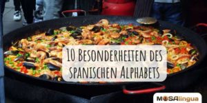 spanisches Alphabet
