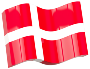 Drapeaux du monde : Danemark