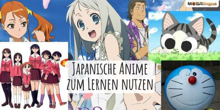 japanischer Anime zum Lernen