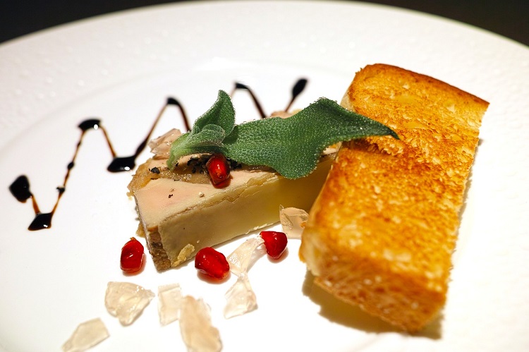 Essen in Frankreich - foie gras