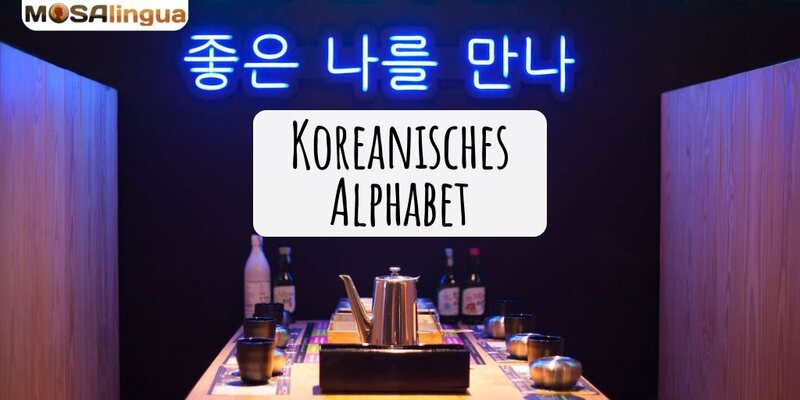 koreanisches Alphabet