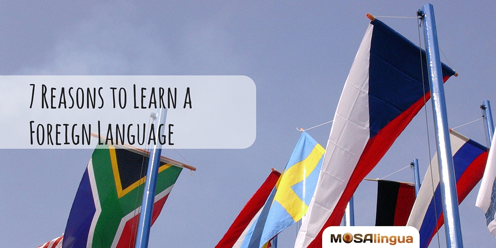 Why learn a foreign language