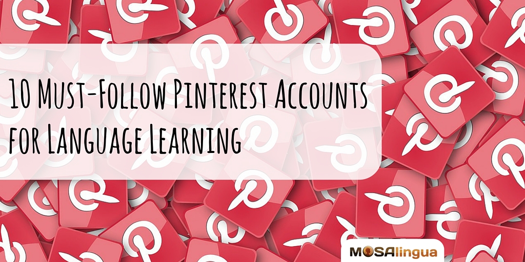 pinterest accounts for language learning