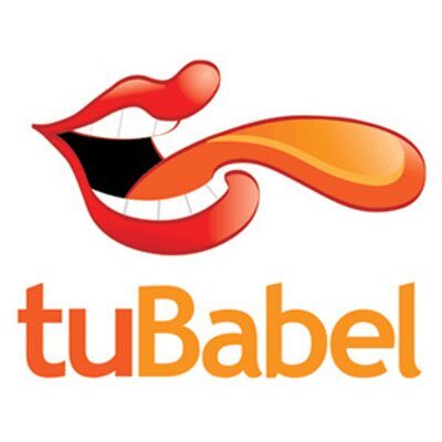 tu babel logo mouth with tongue sticking out