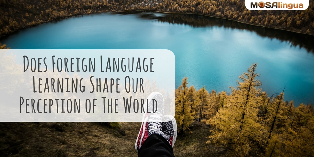 Does foreign language learning shape our perception of the world