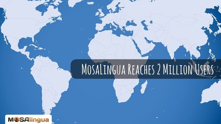 MosaLingua reaches 2 million users