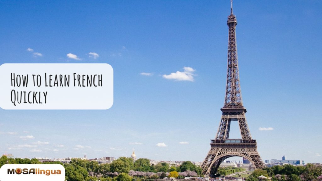 How to Learn French quickly
