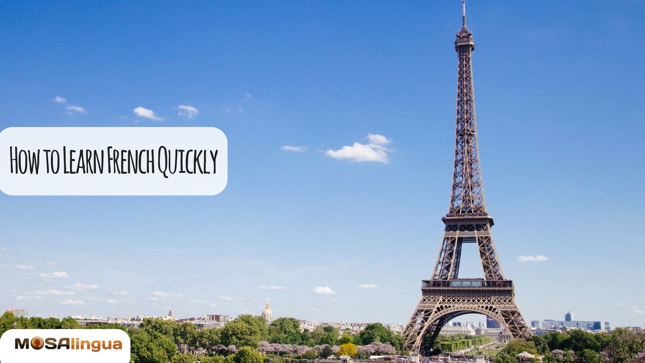 How to learn French quickly