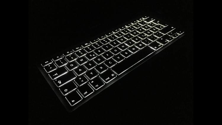 change keyboard settings computer dark keyboard backlit