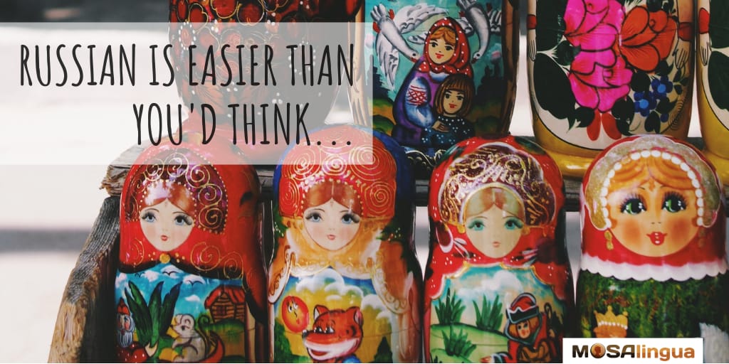 is russian easy to learn russian nesting dolls