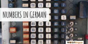numbers in german