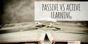 passive vs active learning mosalingua open photo album