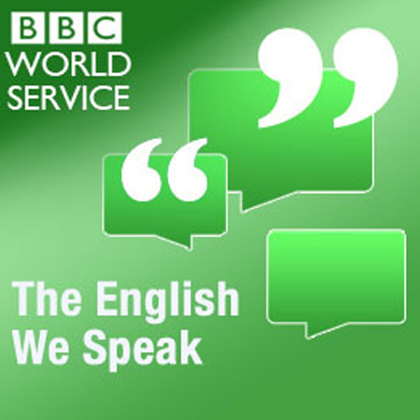BBC World Service the English we speak podcast logo