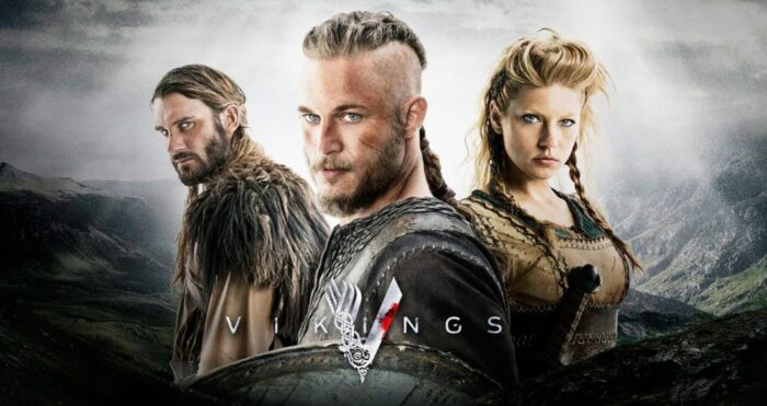 Poster for the TV show Vikings.