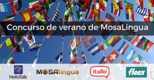 Concurso de verano de MosaLingua: Gana un pack completo para aprender un idioma