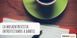 Aprender portugués con MosaLingua: Entrevista a Daniel