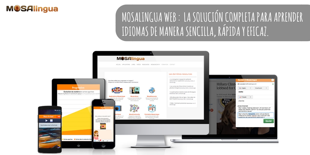 mosalingua web aprender idiomas