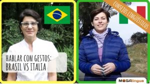 Hablar con gestos: Brasil vs. Italia [VÍDEO]