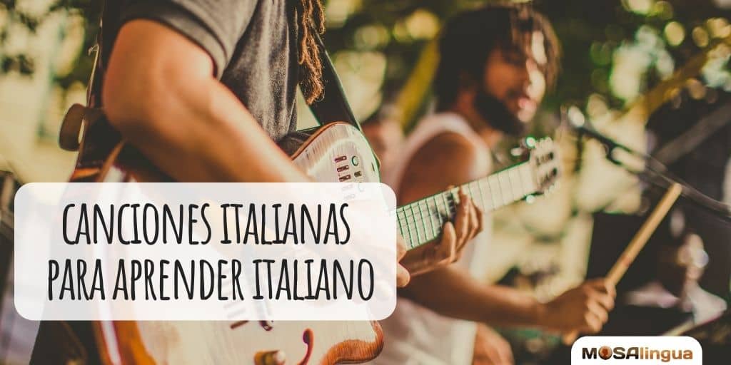 canciones italianas para aprender italiano