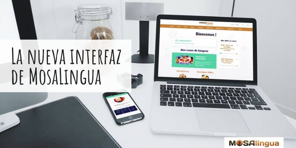 nueva interfaz MosaLingua