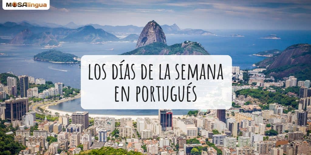 días de la semana en portugués