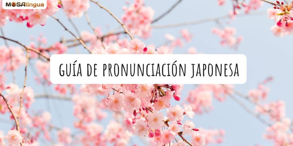 pronunciación japonesa