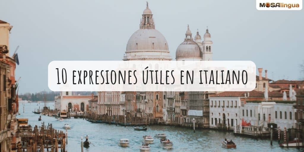 frases útiles en italiano