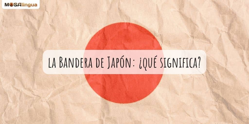 la bandera de Japón