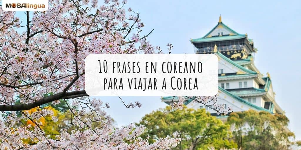 frases en coreano para viajar a Corea
