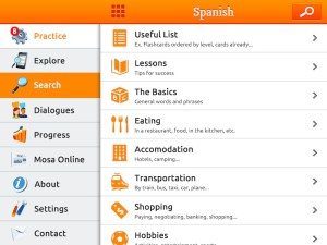 Notizie sul prossimo aggiornamento di MosaLingua: nuovo design, versione iPad e tablet Android, pron...