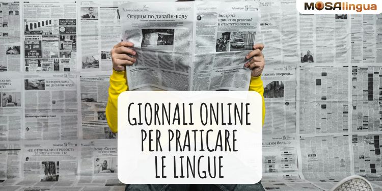 giornali online per imparare le lingue