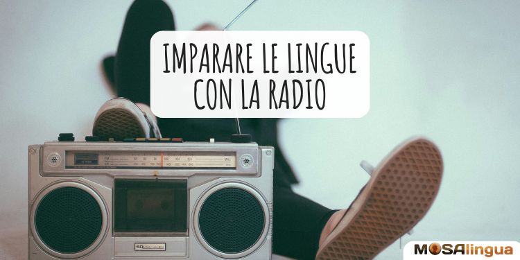 imparare una lingua con la radio