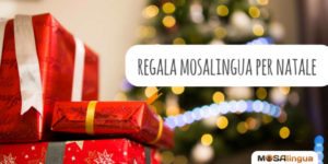 Come regalare MosaLingua per Natale