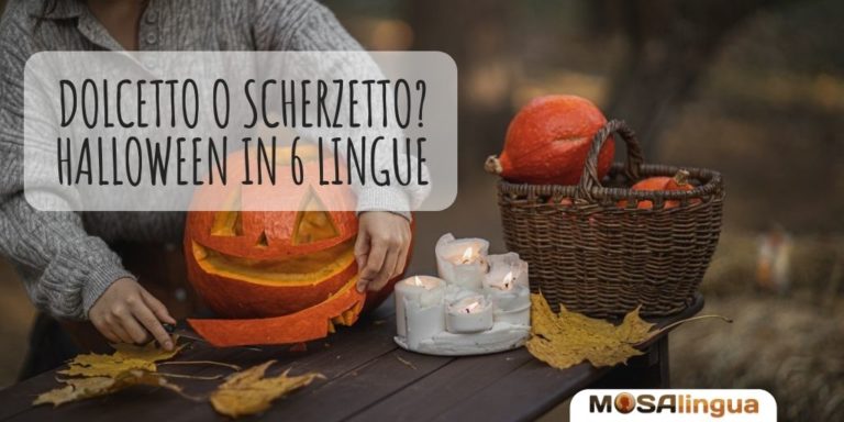 parole di halloween in inglese e altre lingue
