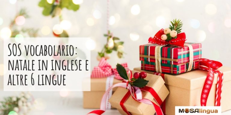 Natale in inglese e altre lingue