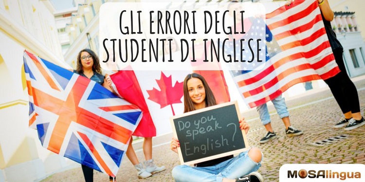errori degli studenti di inglese