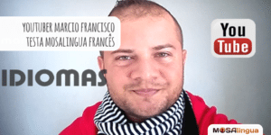 Marcio Francisco avalia o app MosaLingua