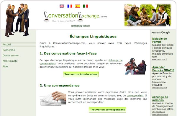 Appli d'échange linguistique Tandem | Trouve des partenaires pour apprendre les langues