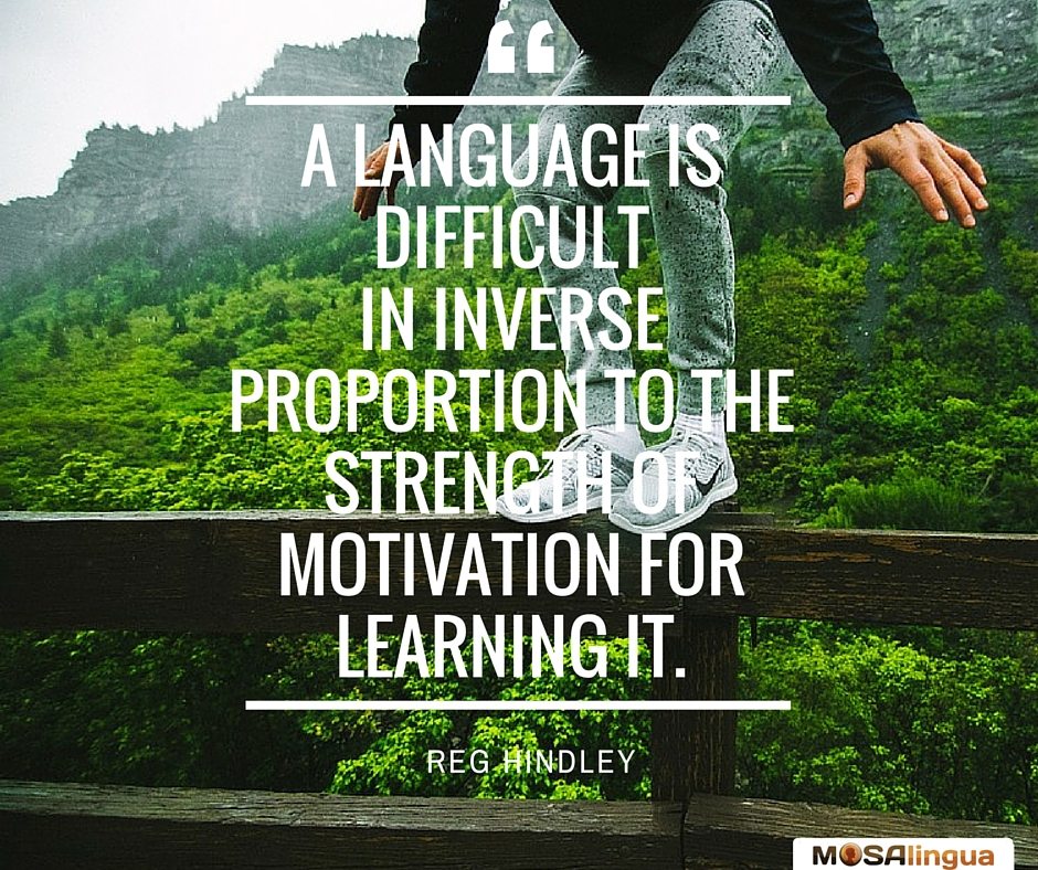 Motivation et apprentissage d'une langue