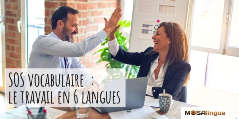 parler du marché du travail en anglais et en 5 autres langues