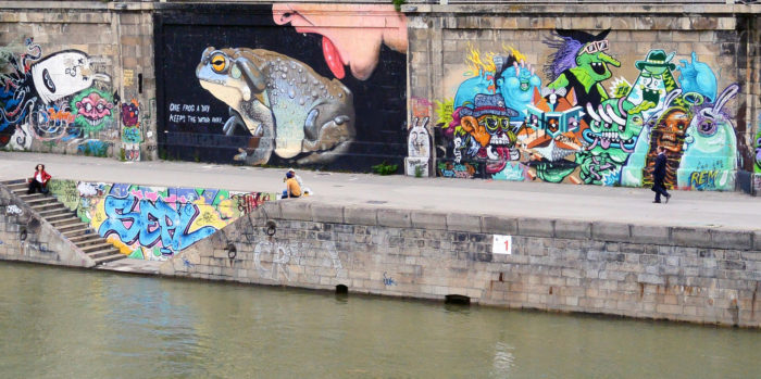 Voyage à Vienne : Street art