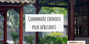 Guide grammaire chinoise pour débutants - Mosalingua