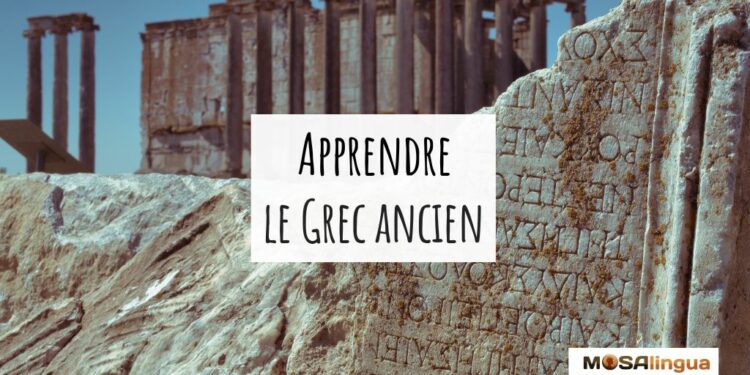 apprendre le grec ancien - MosaLingua