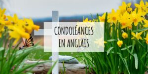 Condoléances en anglais - MosaLingua